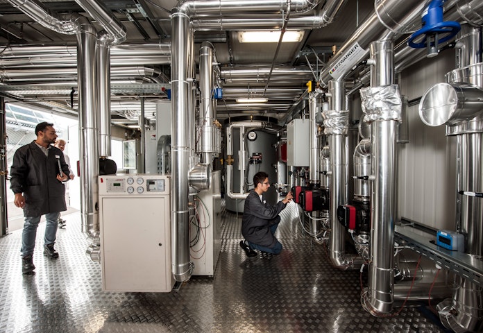 Sustainable heating and cooling systems