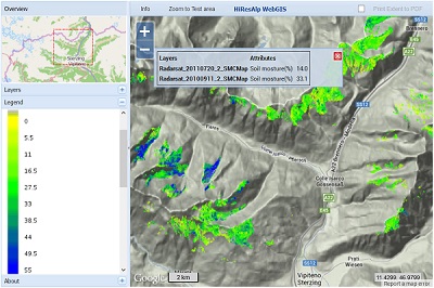 Osservare il terreno: tecniche radar per la misura dell'umidità