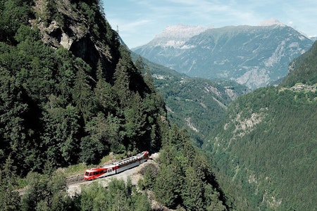 The Mont Blanc Express (between Switzerland and France).