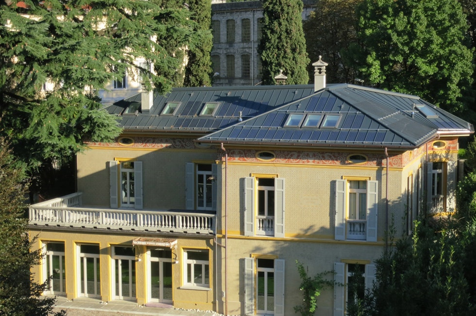 The historic Villa after energy retrofit