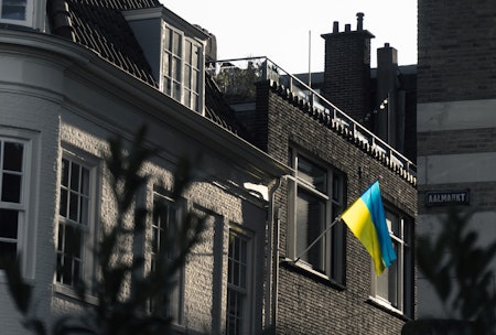 Why the Ukrainian flag in the window matters