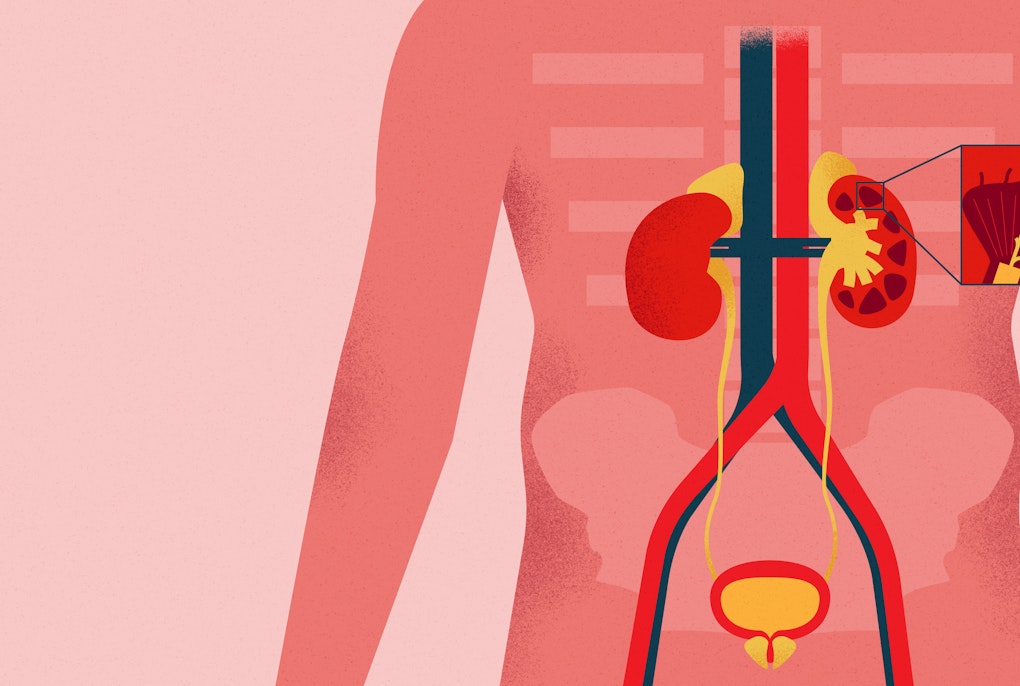 Filtering data on kidney function