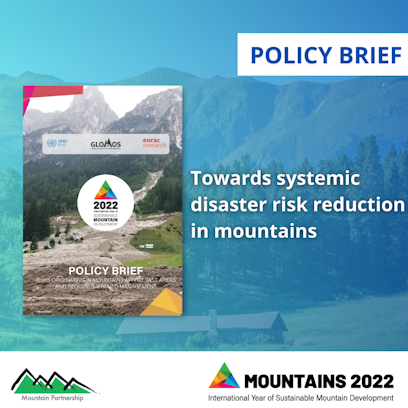 Launch Policy Brief “Towards systemic disaster risk reduction in mountains”