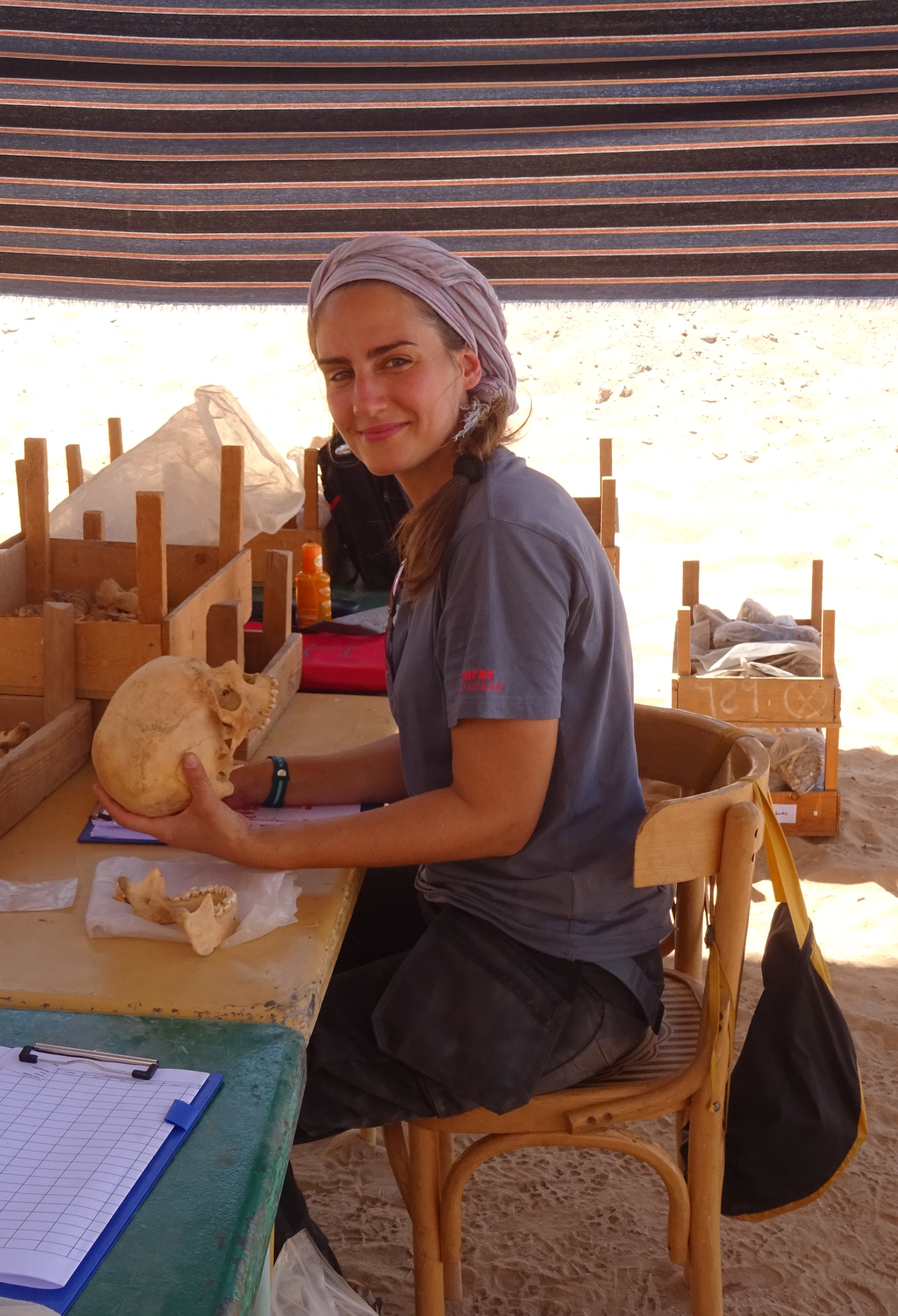 The Institute for Mummy Studies in Egypt for anthropological examinations