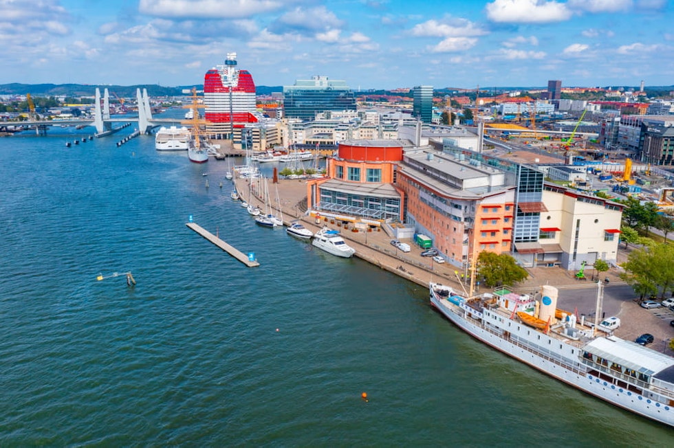 gothenburg docks city panorama