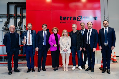 Ministerpräsidentin Giorgia Meloni zu Besuch im terraXcube