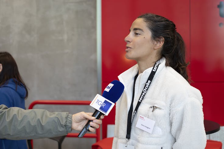 Alpiniste in terraXcube per le visite preliminari