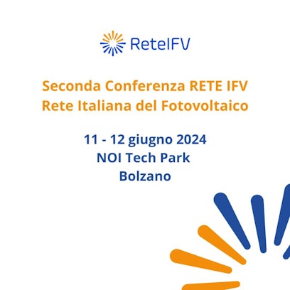 2a Conferenza Rete Italiana del Fotovoltaico
