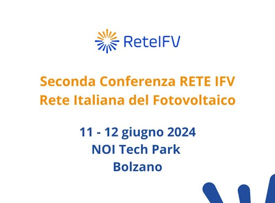 2a Conferenza Rete Italiana del Fotovoltaico