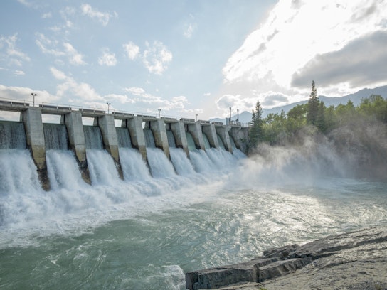Hydroelectric power production in Northern Italy