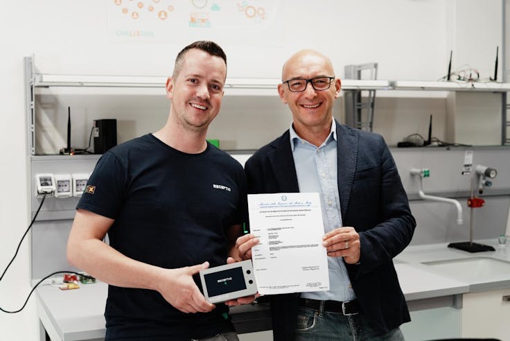 RECEPTIC is officially a protected patent