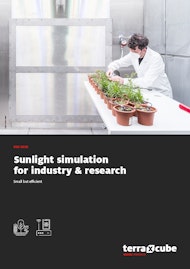 Sunlight simulation for industry & research