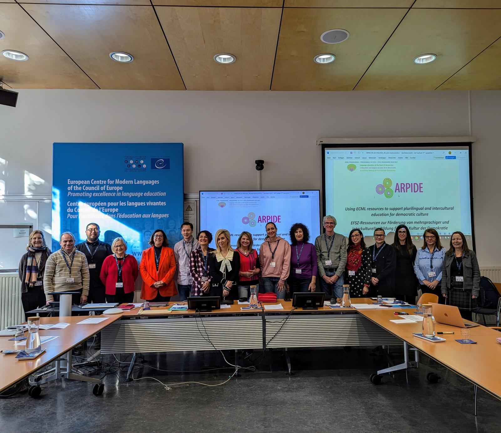 The SMS 2.0 team part of the ECML network of experts in the ARPIDE project