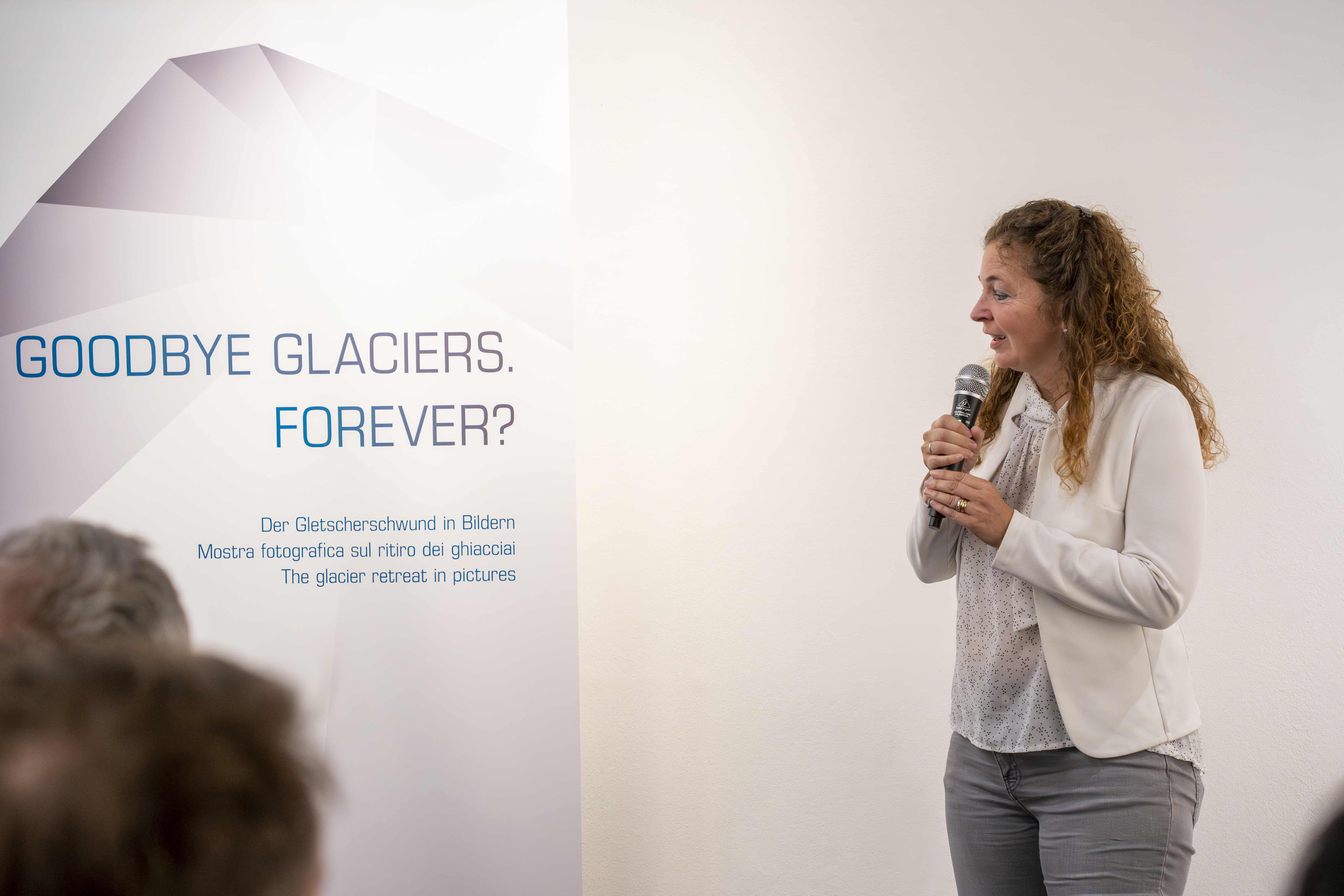 01.08.2025 Opening of the exhibition "Goodbye Glaciers. Forever?"