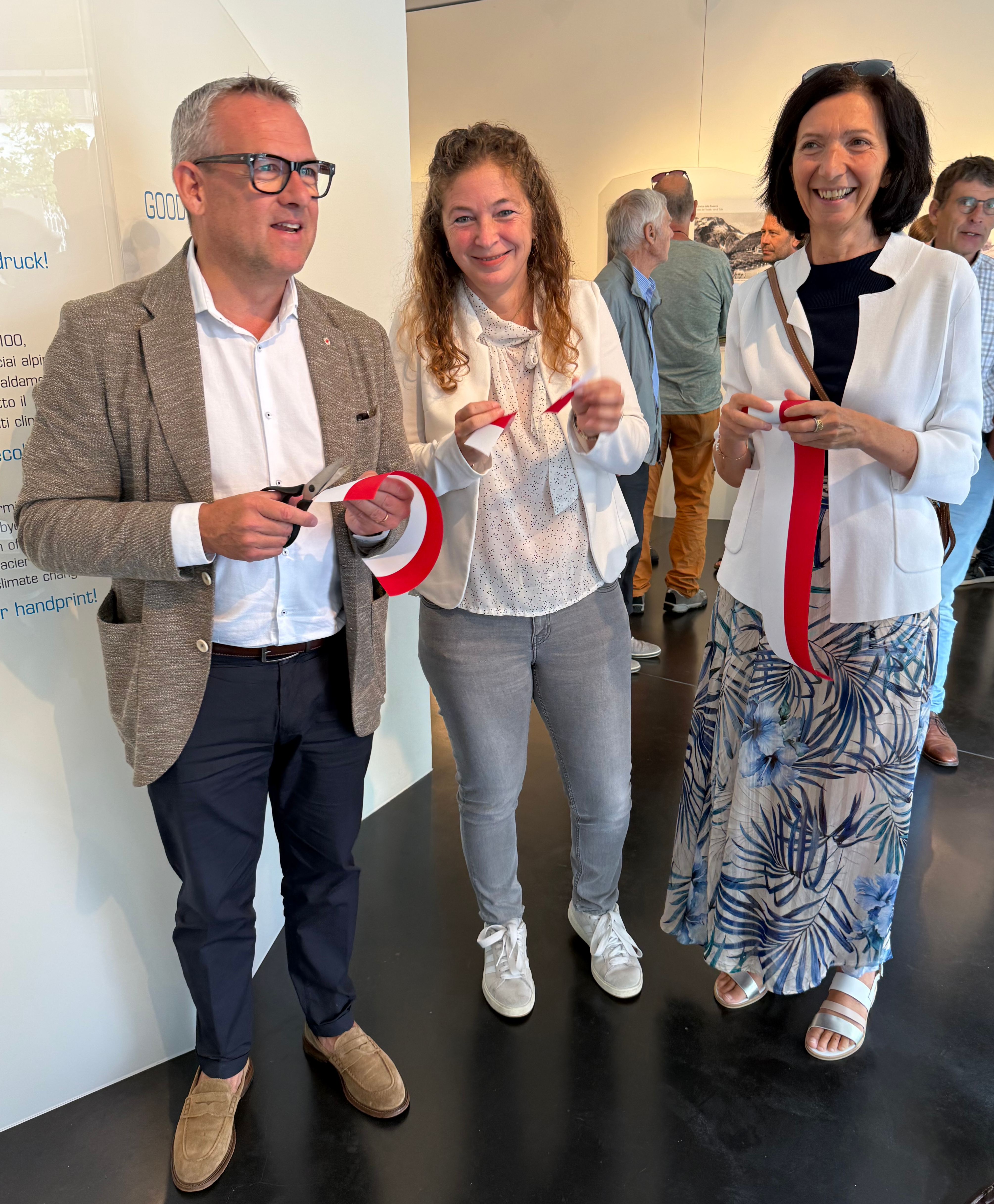 01.08.2025 Opening of the exhibition "Goodbye Glaciers. Forever?"