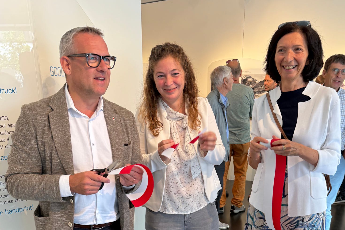 01.08.2025 Opening of the exhibition "Goodbye Glaciers. Forever?"