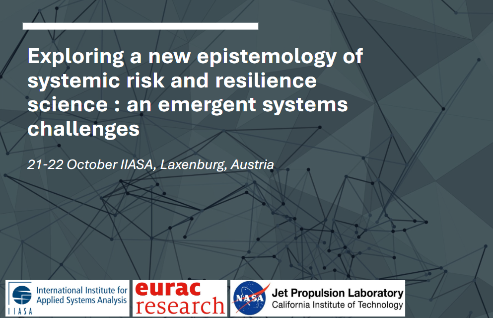 Eurac Research Co-organizes Workshop on the Epistemology of Systemic Risk