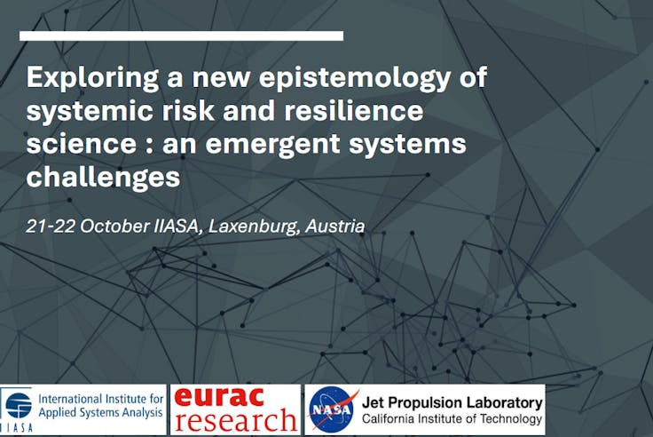 Eurac Research Co-organizes Workshop on the Epistemology of Systemic Risk
