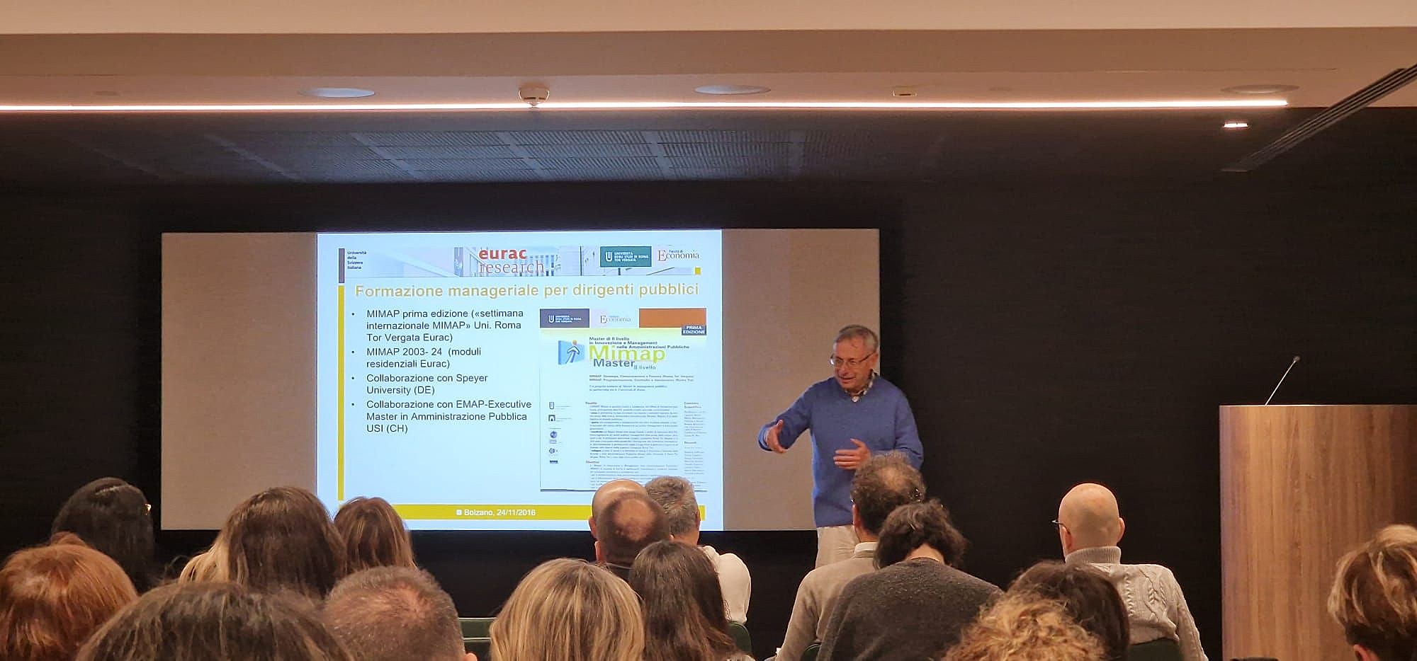 MASTER MIMAP & MASTER CITY MANAGEMENT: Seminario Eurac Research