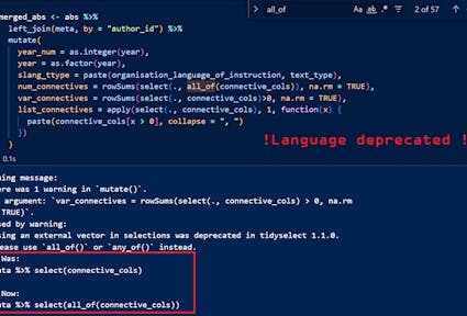 Is There Linguistic Variation in Programming Languages?