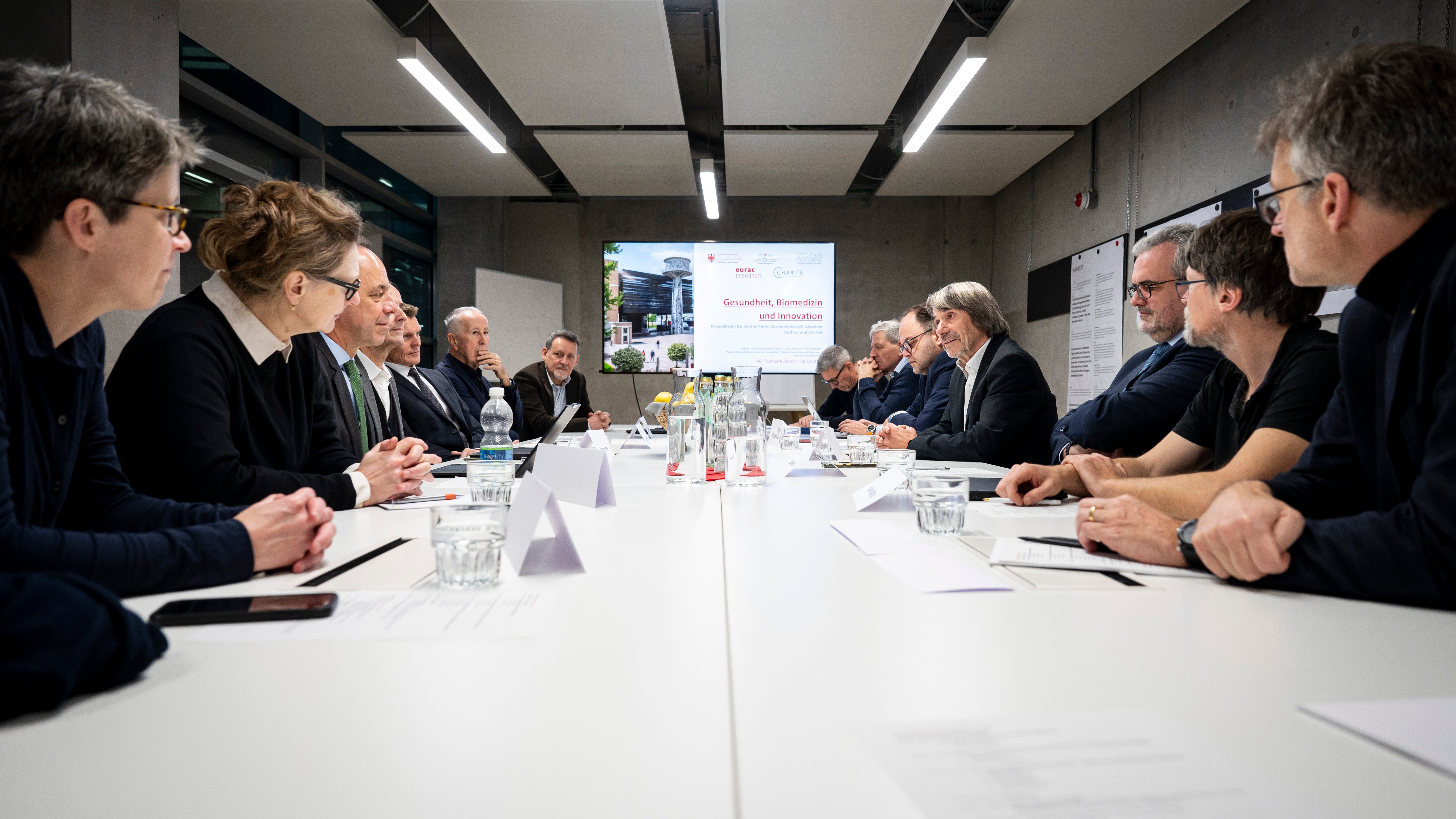 Charité Berlin and South Tyrol strengthen collaboration in Biomedicine and Innovation