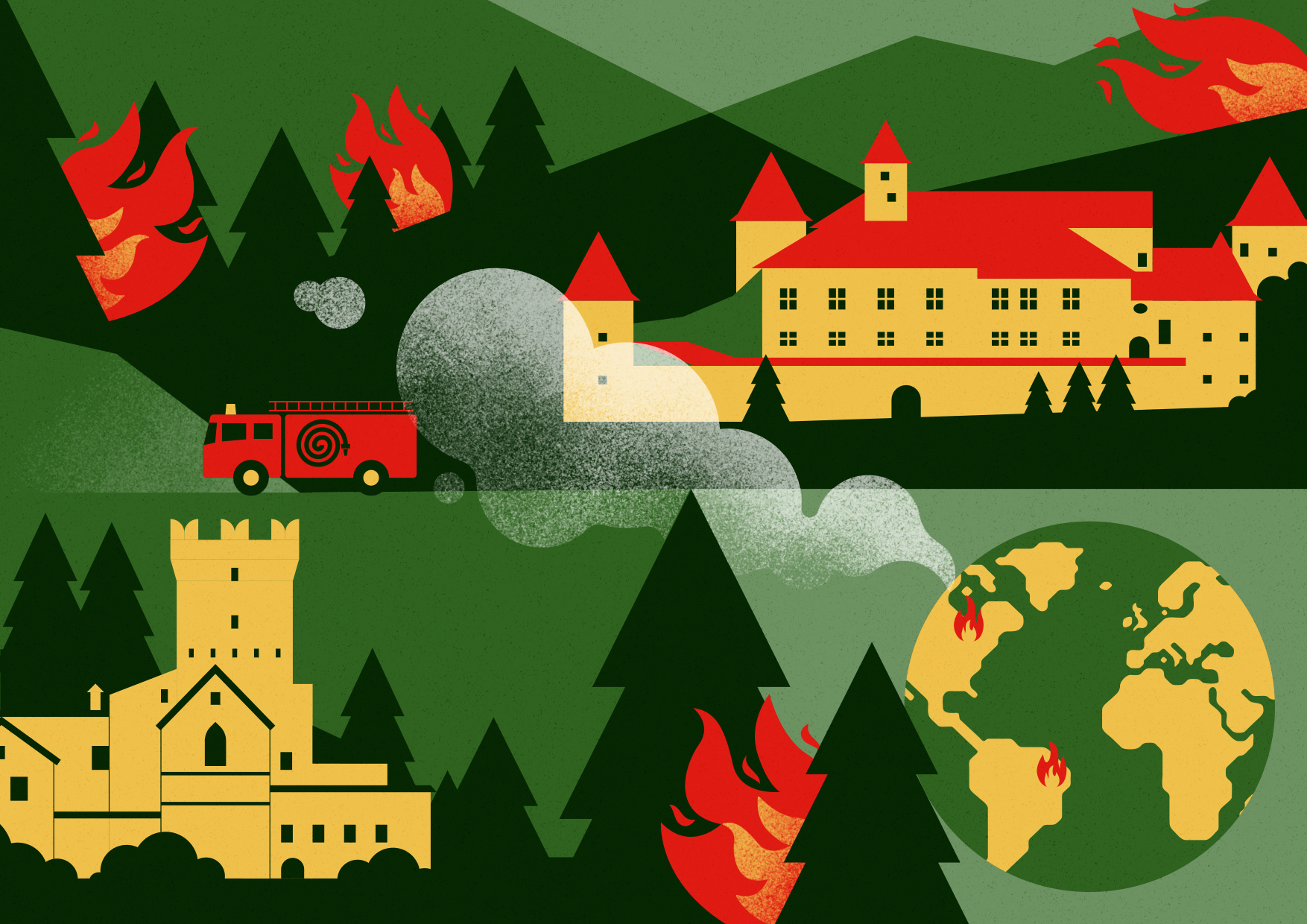 Wenn Wälder brennen: Ursachen, Risiken, Resilienz